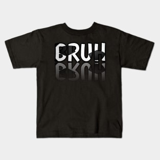 Bruh - Soccer Lover - Football Futbol - Sports Team - Athlete Player - Motivational Quote Kids T-Shirt